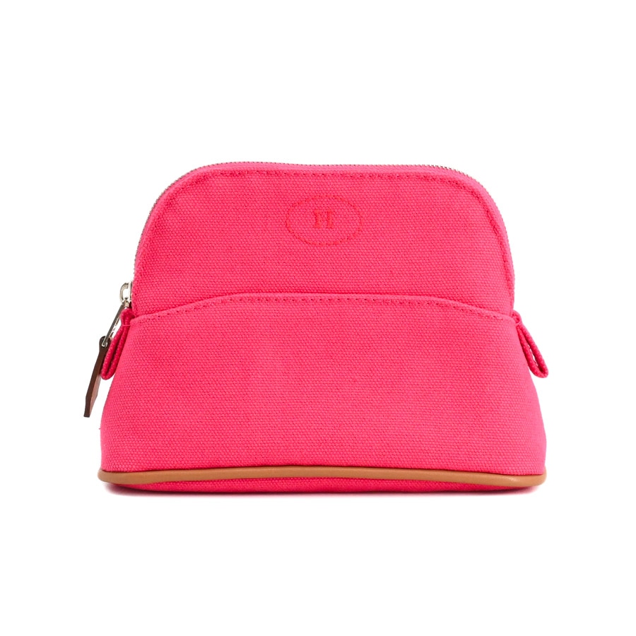 【中古SA品】  エルメス ボリードポーチミニミニ   コットン 元町本店