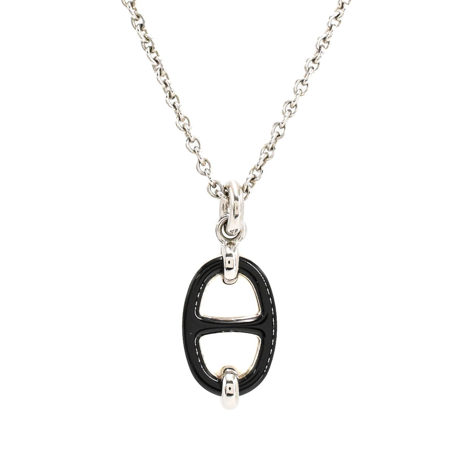 【中古A品】  エルメス ミニマイヨンPM   パラジウム 元町本店