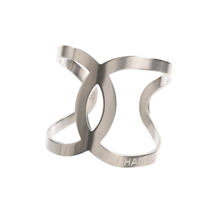 【中古A品】  シャネル バングル  A96052 メタル THE YOKOHAMA FRONT