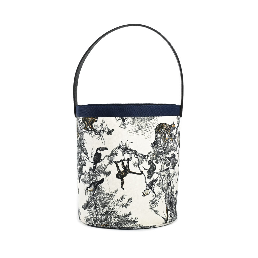 【中古SA品】  エルメス プティアッシュソースモール   キャンバス 銀座