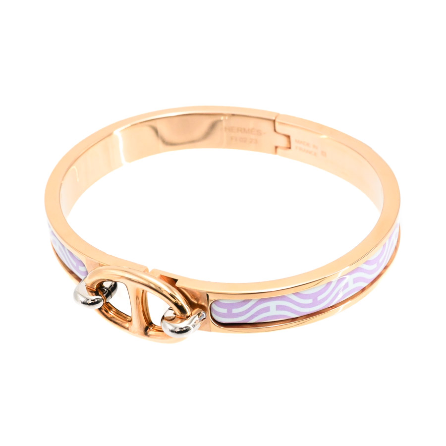 【中古SA品】  エルメス ミニクリックシェーヌダンクル   ローズゴールド 横浜関内店