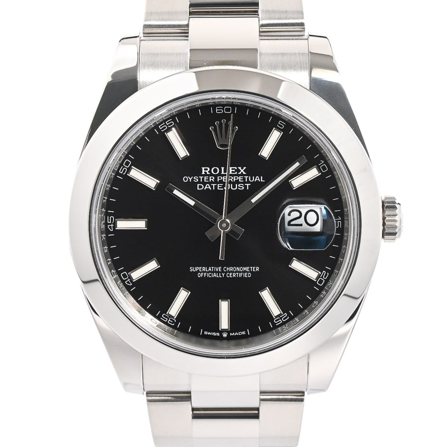 【中古A品】  ロレックス デイトジャスト41  126300/OYS ステンレス 新宿歌舞伎町店