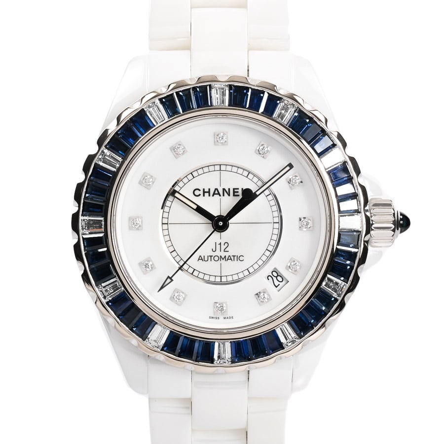 【中古A品】  シャネル J12 38mm 世界12本限定  H2020 ホワイトゴールド/セラミック 横浜関内店