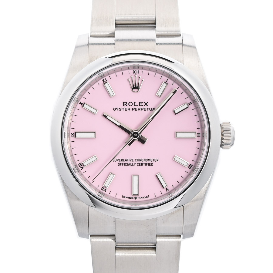 【中古A品】  ロレックス オイスターパーペチュアル  124200 ステンレス THE YOKOHAMA FRONT