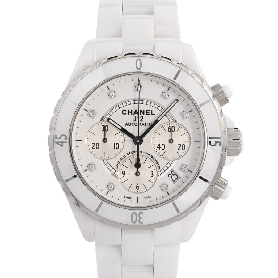 【中古A品】  シャネル J12 クロノグラフ 41mm  H2009 セラミック 元町本店