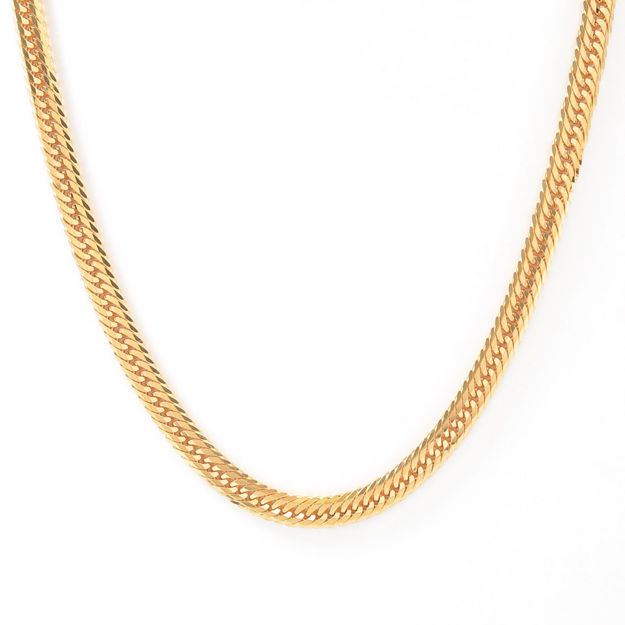 【新品】  ノンブランドジュエリー 喜平ネックレス 12面トリプル 30.3g   K18YG 横浜関内店