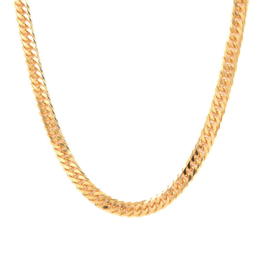 【新品】  ノンブランドジュエリー 喜平ネックレス 6面ダブル 51.1g   K24イエローゴールド 横浜関内店