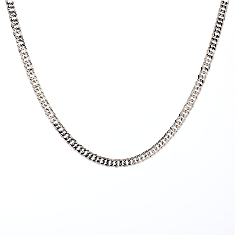 【新品】  ノンブランドジュエリー 喜平ネックレス 6面ダブル 31.7g   プラチナ1000 銀座