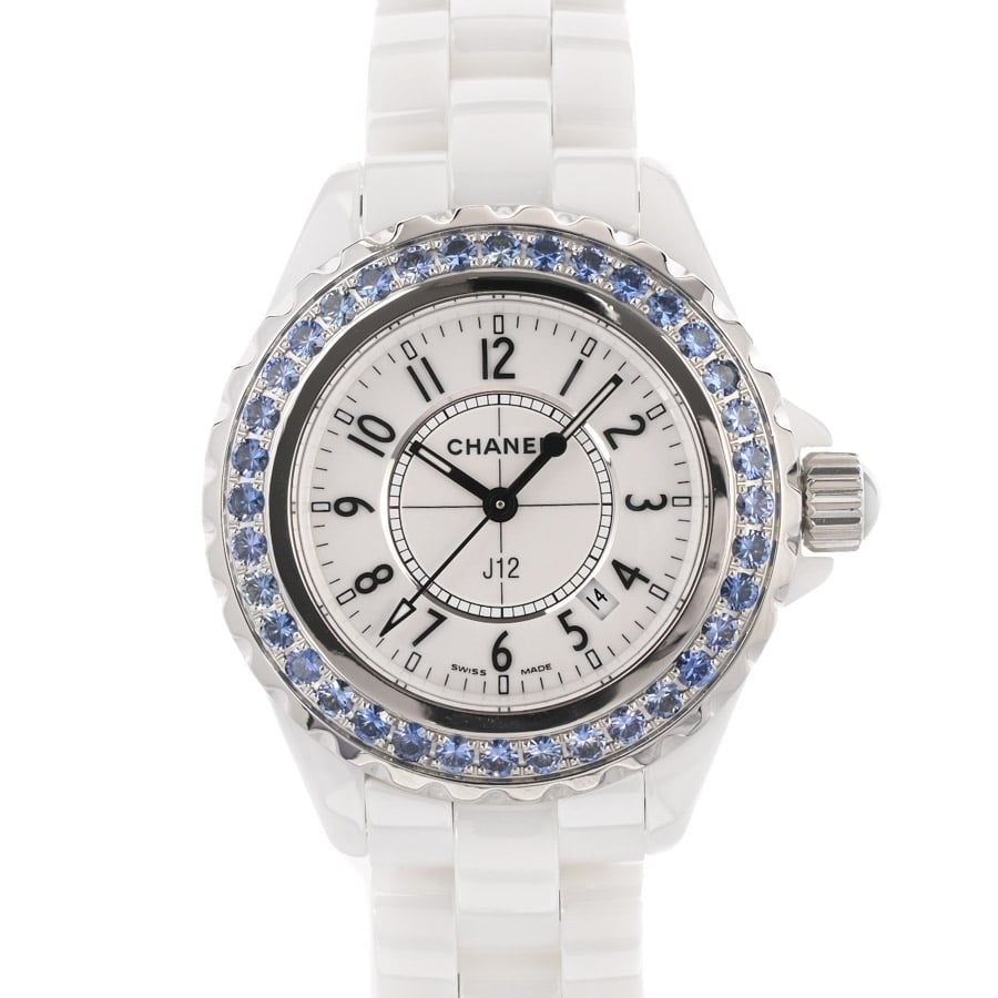 【中古A品】  シャネル J12 33mm  H1179 セラミック THE YOKOHAMA FRONT