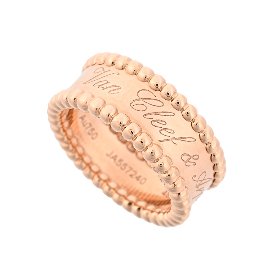 【中古A品】  ヴァンクリーフアーペル ペルレ シニアチュール  VCARN32449 K18ピンクゴールド SHIBUYA