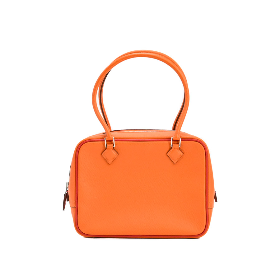 【中古A品】  エルメス ミニプリュム20   ヴォーエプソン THE YOKOHAMA FRONT