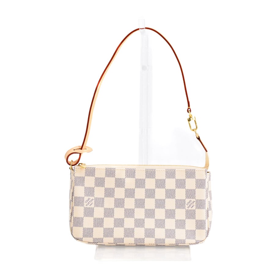 【中古SA品】  ルイヴィトン ポシェットアクセソワール ダミエアズール N41207  元町本店