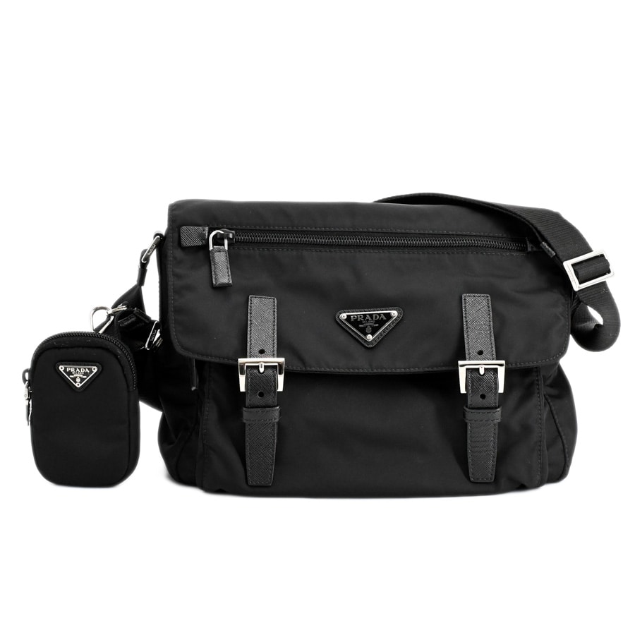 【中古A品】  プラダ Re-Nylonショルダーバッグ  1BD953 リナイロン 横浜関内店
