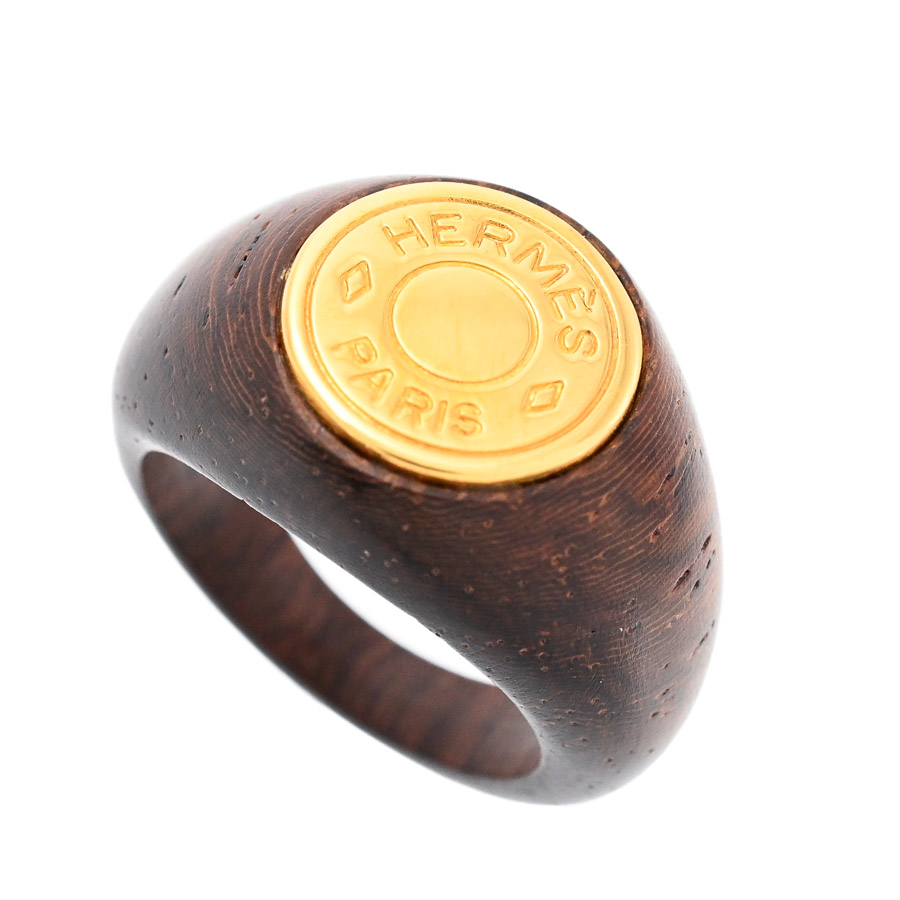 【中古AB品】  エルメス セリエリング   ウッド 新宿歌舞伎町店