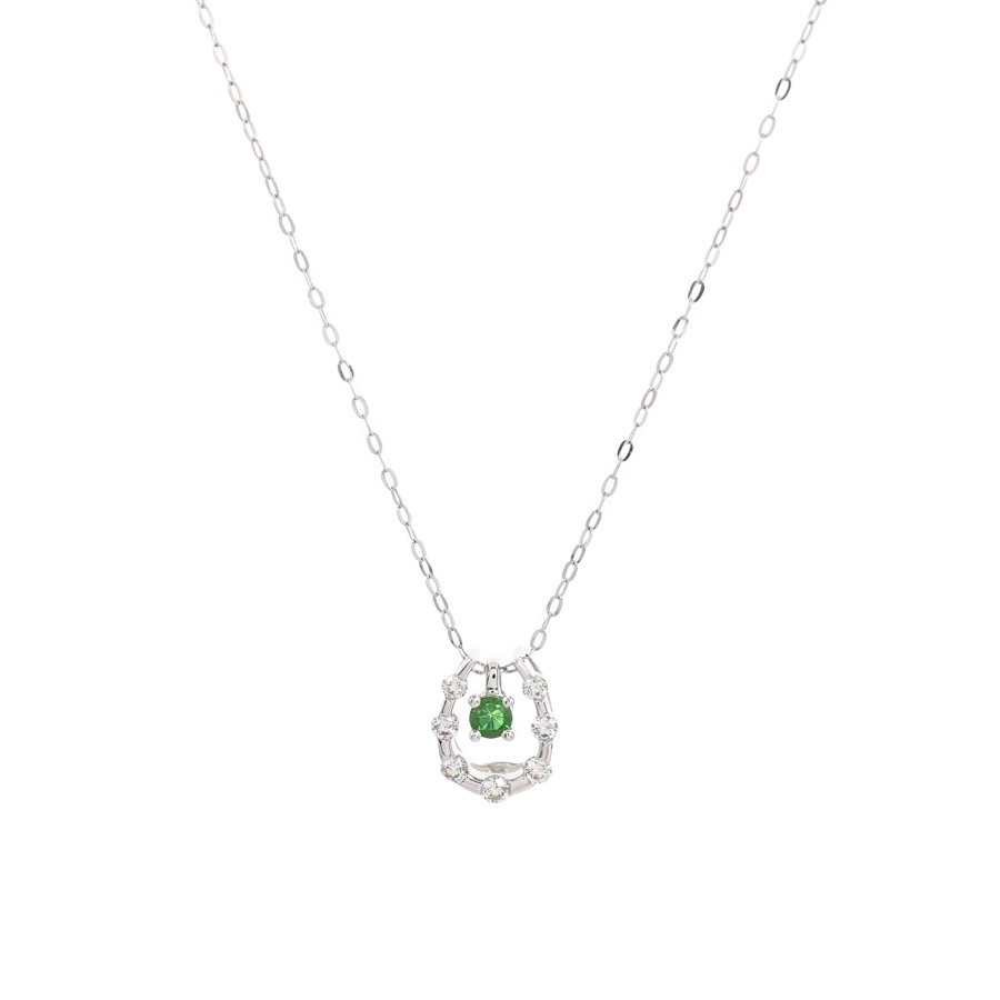 【中古A品】  ノンブランドジュエリー ダイヤ ネックレス   K18ホワイトゴールド 横浜関内店