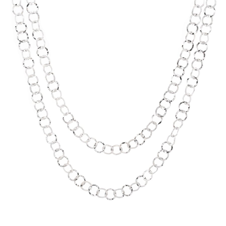 【中古A品】  ナニス ネックレス   K18ホワイトゴールド SHIBUYA