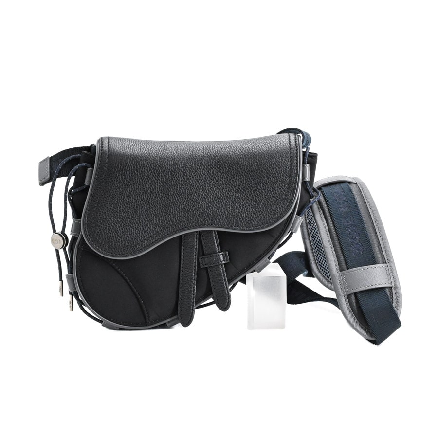 【中古A品】  ディオール サドルミニバッグ  1ADCA374USC_H15E 型押しレザー 新宿歌舞伎町店