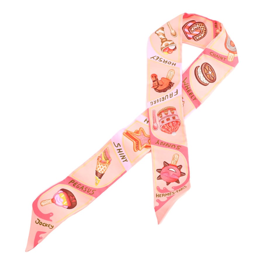 【未使用品】  エルメス ツイリー   シルク 銀座