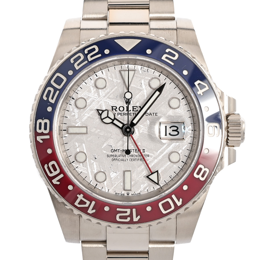 【中古A品】  ロレックス GMTマスター2  126719BLRO ホワイトゴールド 横浜関内店