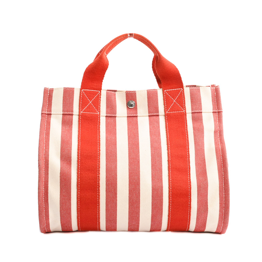 【中古AB品】  エルメス カンヌPM   キャンバス THE YOKOHAMA FRONT