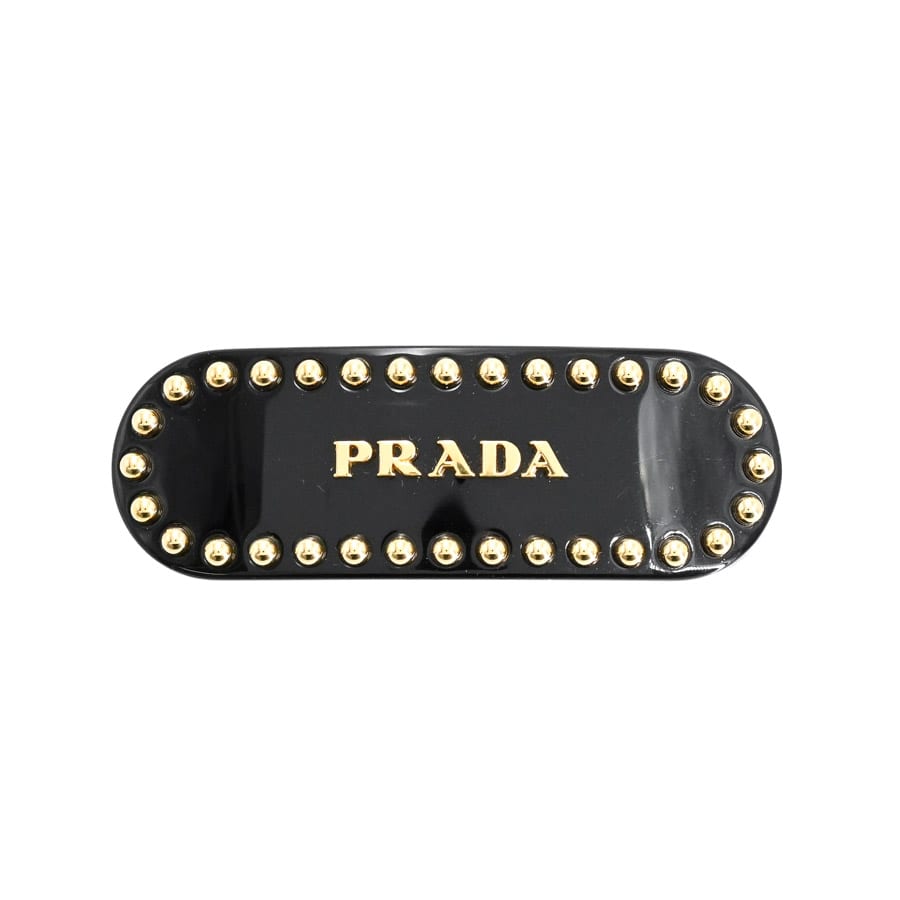 【中古A品】  プラダ プレックスヘアクリップ  1IF042 プラスチック SHIBUYA