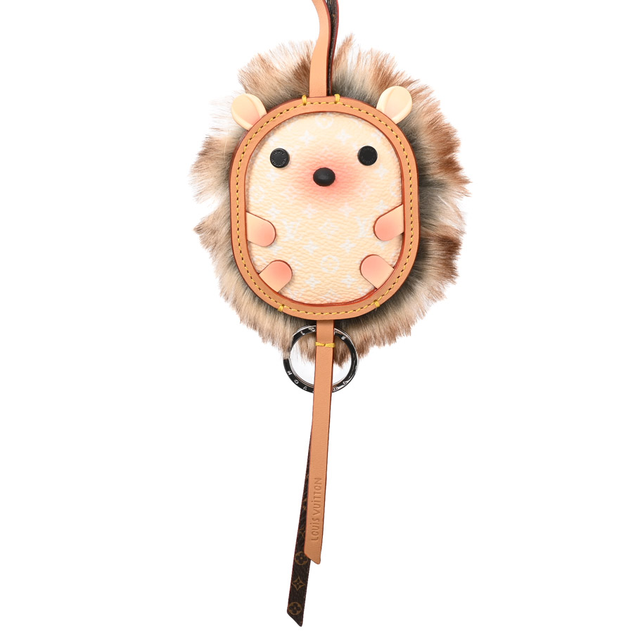 【中古SA品】  ルイヴィトン バッグチャームLVヘッジホッグ モノグラム M03394  新宿歌舞伎町店