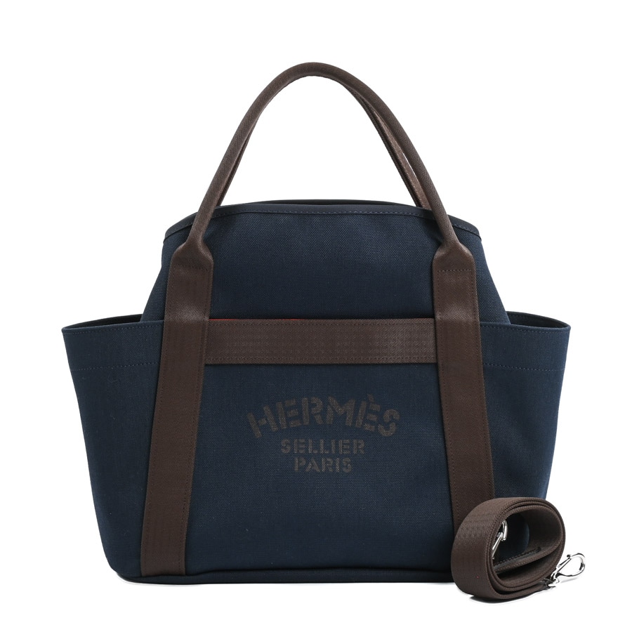 【中古SA品】  エルメス サックドパンサージュグルーム   キャンバス 横浜関内店
