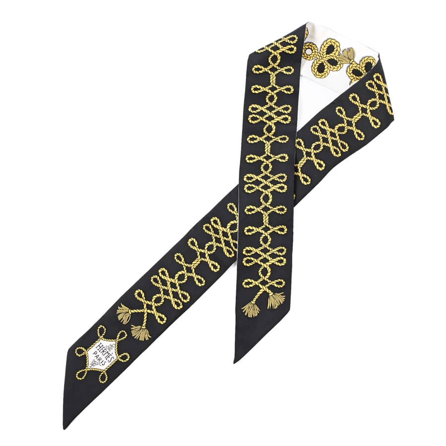 【中古SA品】  エルメス ツイリー   シルク SHIBUYA