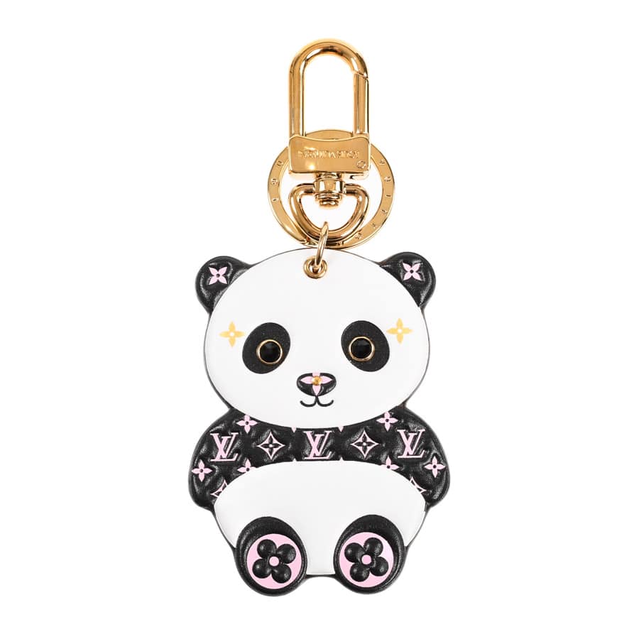 【中古SA品】  ルイヴィトン ポルトクレLVパンダ モノグラム M00993  銀座