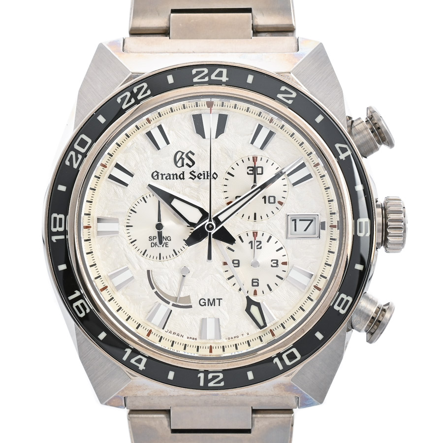 【中古A品】  グランドセイコー スプリングドライブ クロノグラフ GMT  SBGC253 チタニウム 横浜関内店