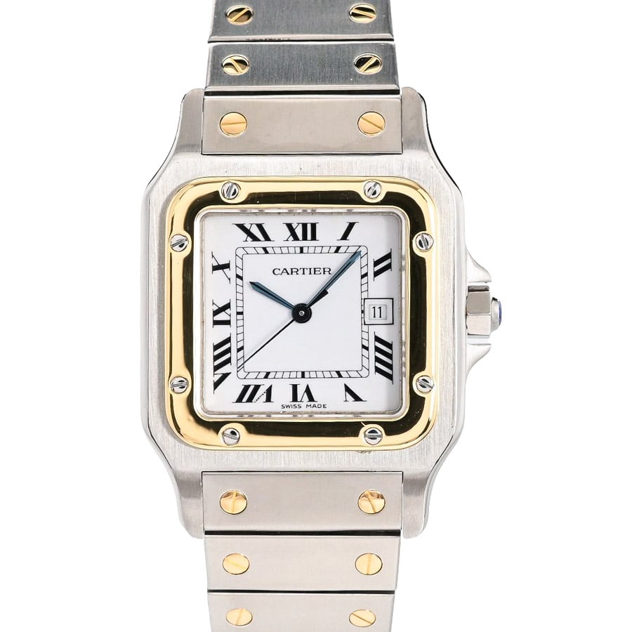 【中古A品】  カルティエ サントスガルベLM  81036283 ステンレス/イエローゴールド 横浜関内店
