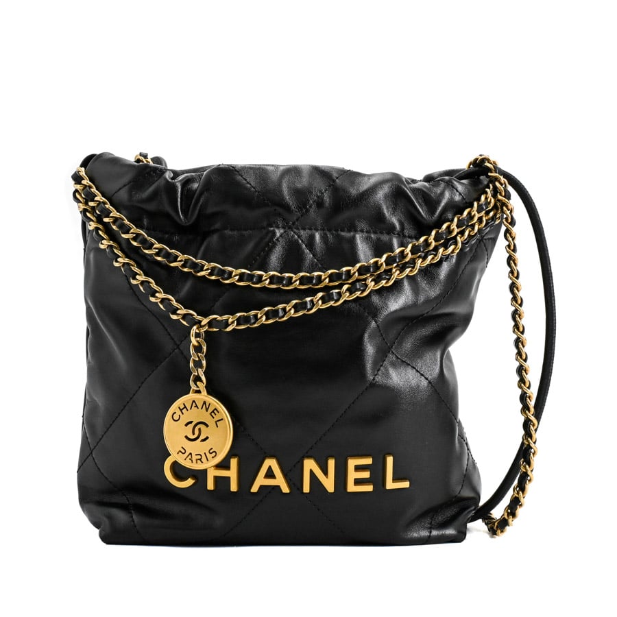 【中古SA品】  シャネル CHANEL22ミニハンドバッグ CHANEL22 AS3980 カーフ 新宿歌舞伎町店