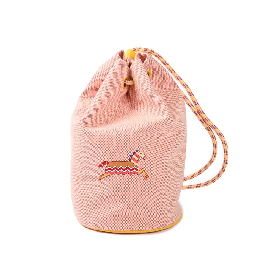 【中古SA品】  エルメス ダッフルバッグ   コットン 元町本店