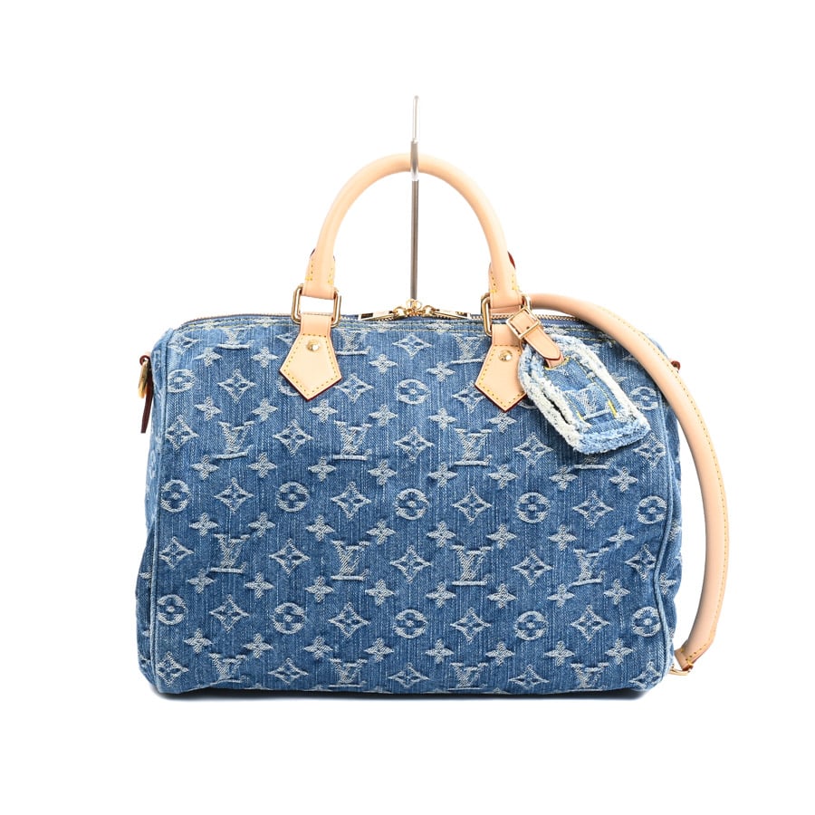 【中古SA品】  ルイヴィトン スピーディソフト30 モノグラムデニム M14430  横浜関内店