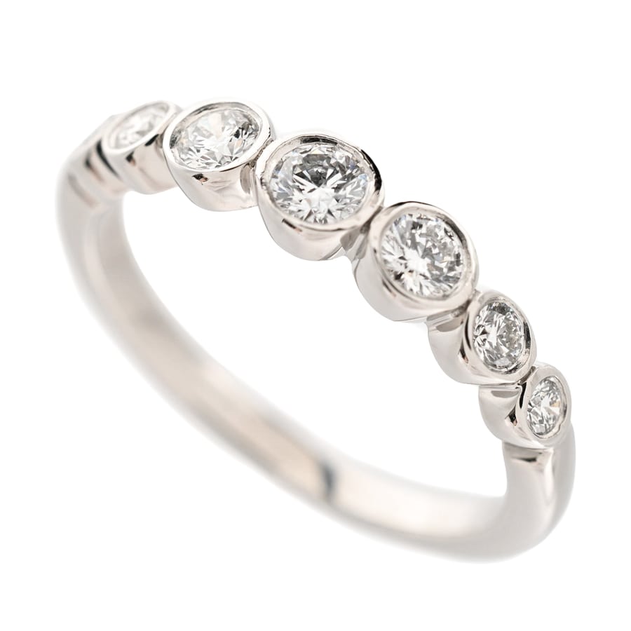 【中古A品】  ティファニー ジャズ グラジュエイテッド   プラチナ950(Pt950) THE YOKOHAMA FRONT
