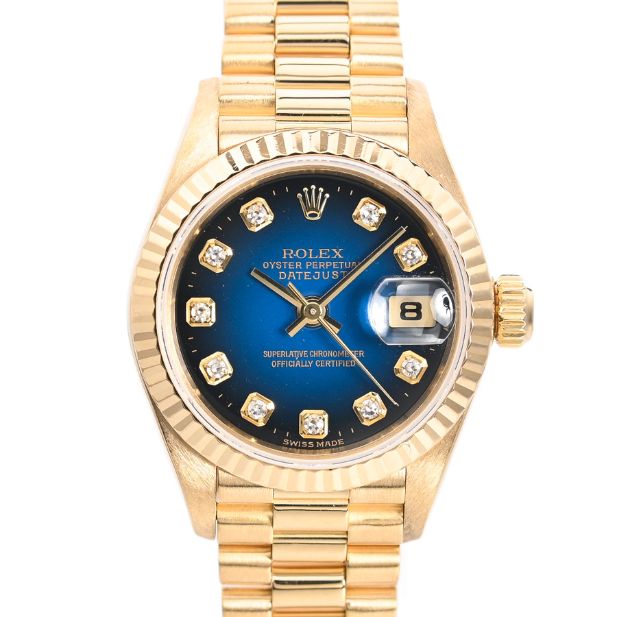【中古A品】  ロレックス デイトジャスト  69178G イエローゴールド THE YOKOHAMA FRONT