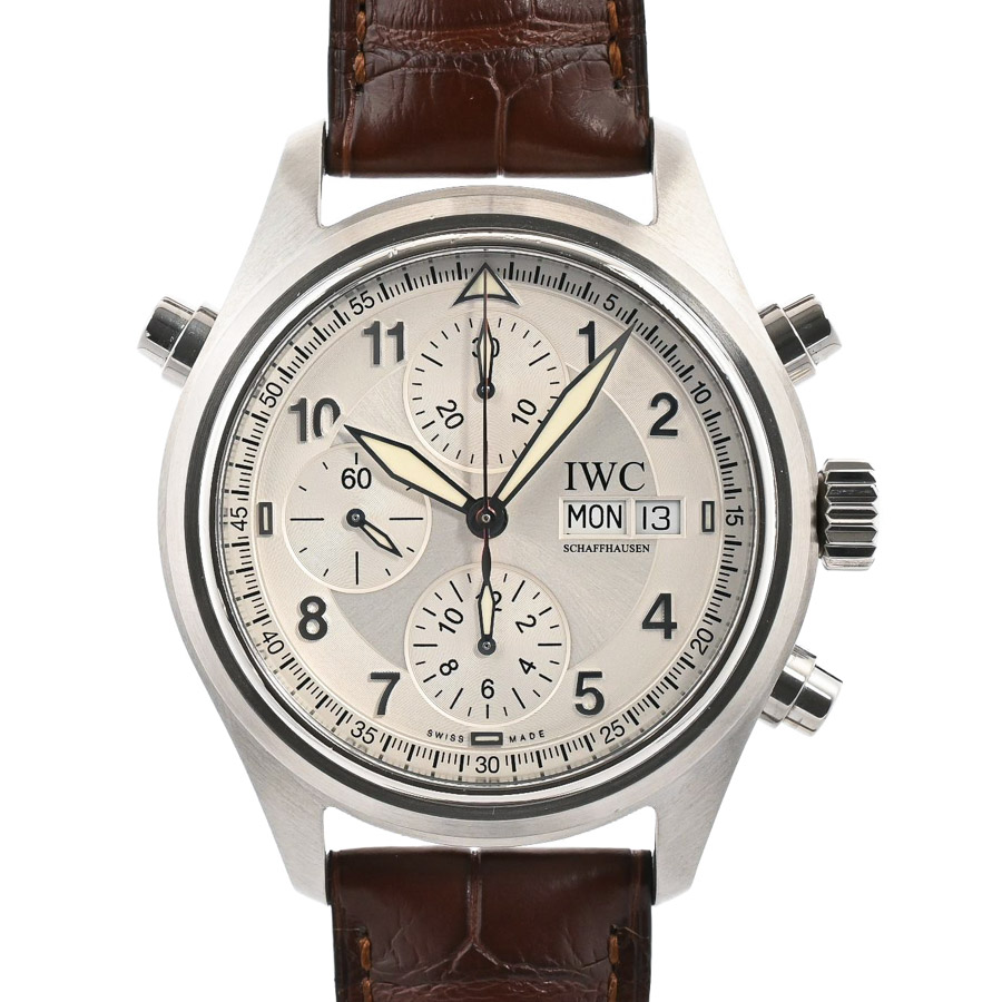 【中古A品】  アイダブリュシー スピットファイアー ドッペル クロノグラフ  IW371343 ステンレス SHIBUYA