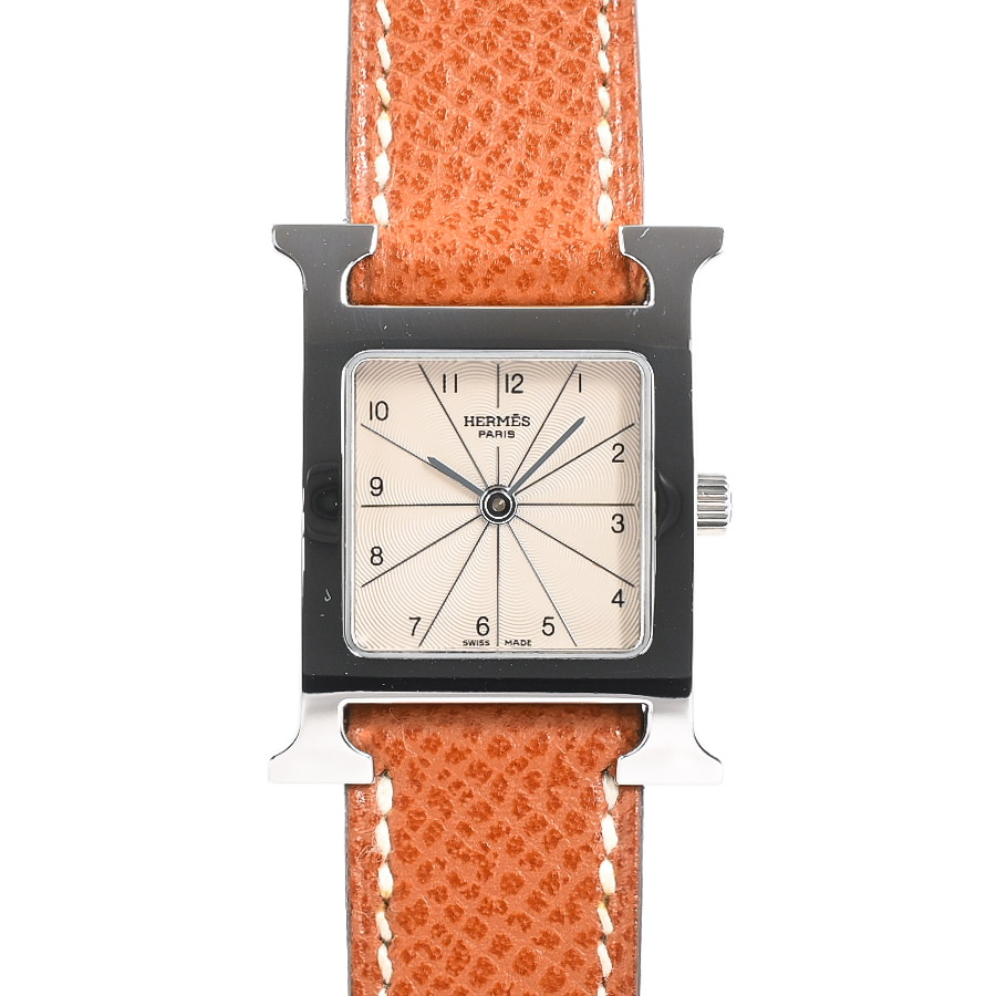 【中古A品】  エルメス Hウォッチ  HH1.210 ステンレス THE YOKOHAMA FRONT