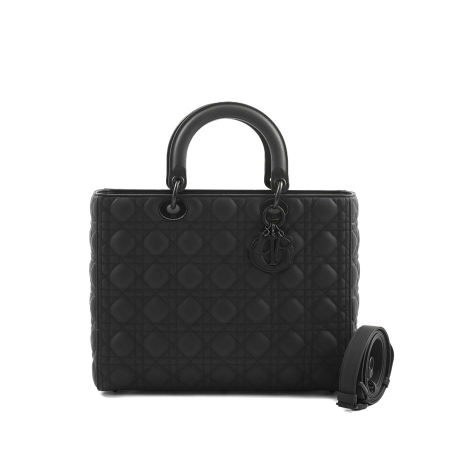 【中古A品】  ディオール レディディオールラージ  M0566SLOI_M989 カーフ 新宿歌舞伎町店