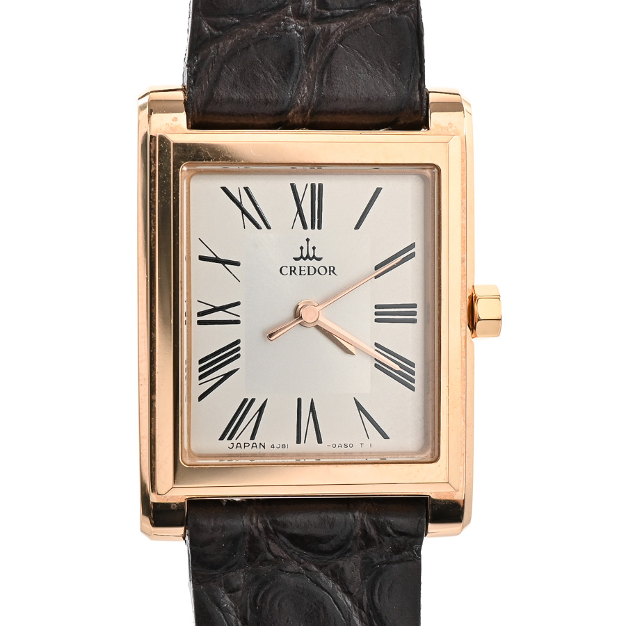 【中古A品】  クレドール シグノ  GTAS018 ピンクゴールド SHIBUYA