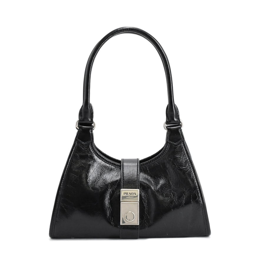 【未使用品】  プラダ レザーハンドバッグ  1BG580 カーフ THE YOKOHAMA FRONT