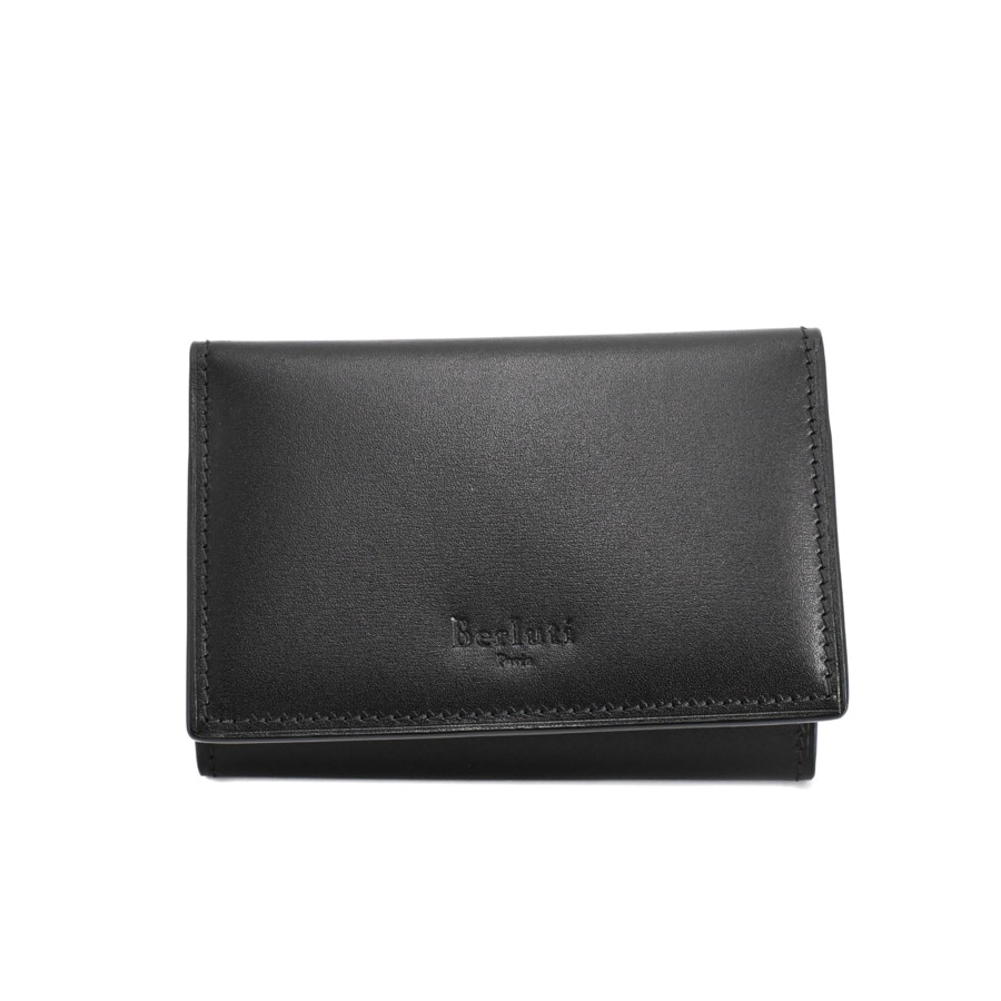 【中古SA品】  ベルルッティ インブイアフラップカードホルダー   カーフ 横浜関内店