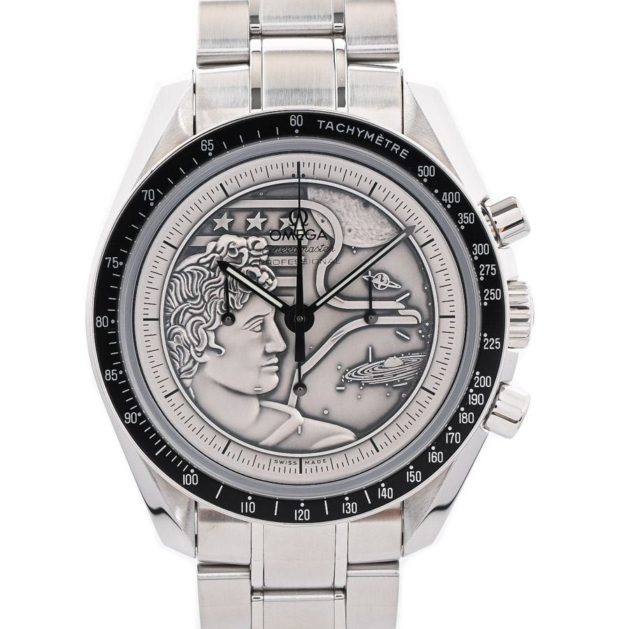 【中古A品】  オメガ スピードマスター アポロ17号40周年記念  311.30.42.30.99.002 ステンレス 元町本店