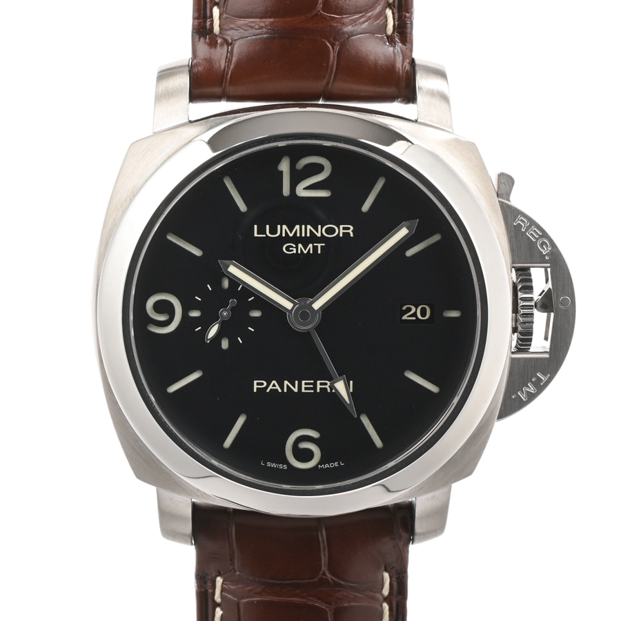 【中古A品】  パネライ ルミノール1950 3デイズ GMT  PAM00320 ステンレス 元町本店