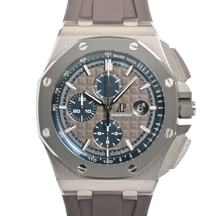 【中古A品】  オーデマピゲ ロイヤルオーク オフショア クロノグラフ  26400IO.OO.A004CA.02 チタニウム 銀座