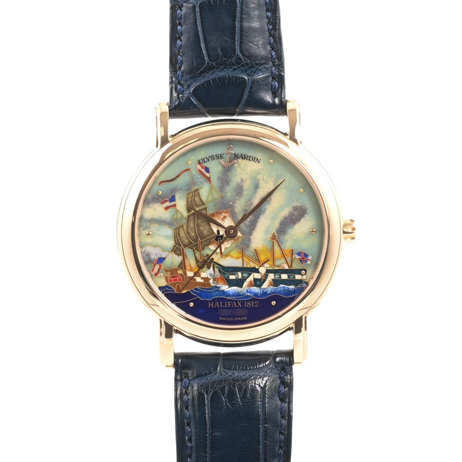 【中古A品】  ユリスナルダン サンマルコ  136.77.9 ピンクゴールド 銀座
