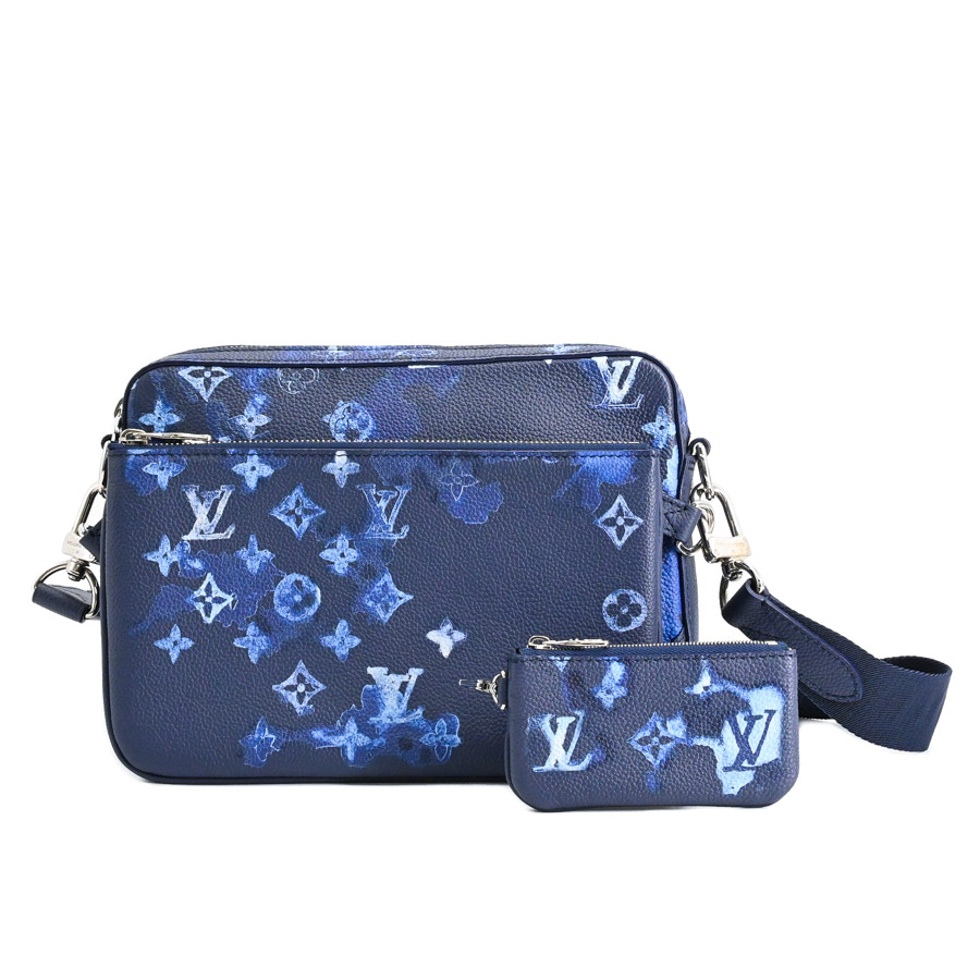 【中古SA品】  ルイヴィトン トリオメッセンジャー モノグラム M57840  銀座