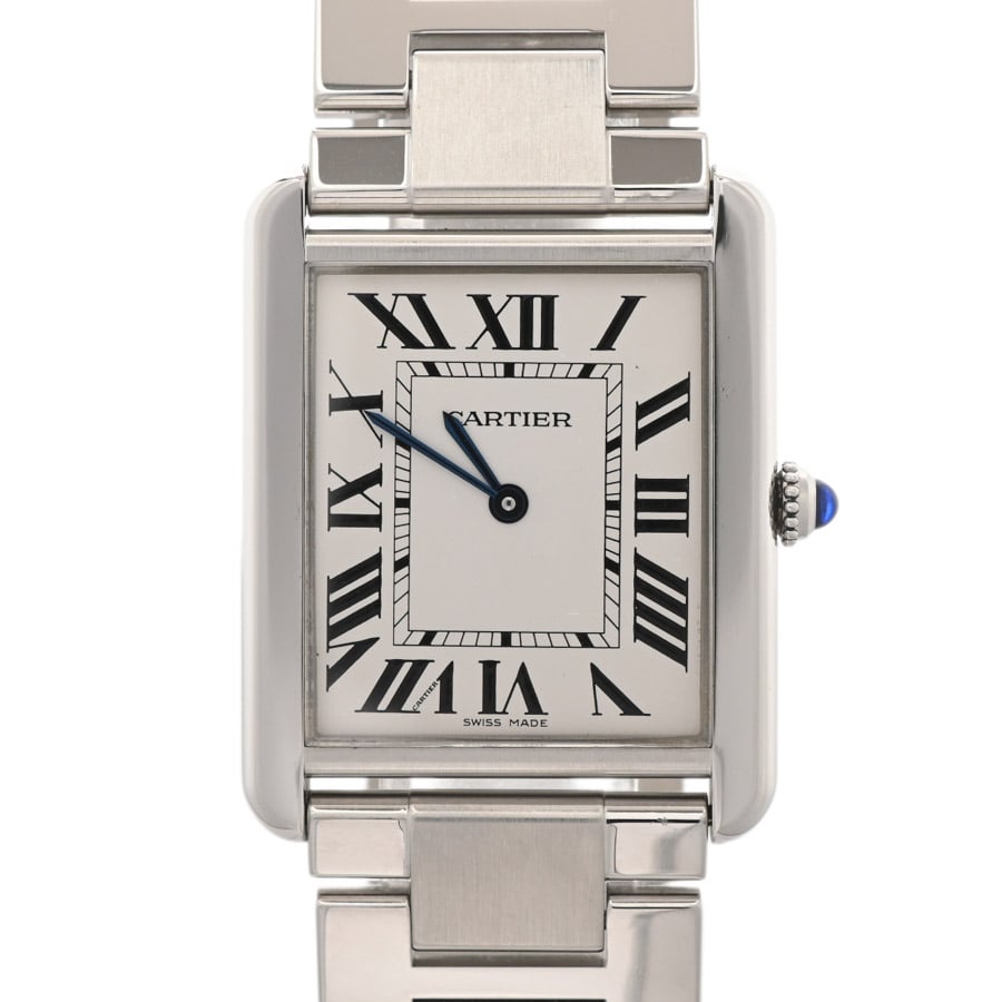 【中古A品】  カルティエ タンクソロLM  W5200014 ステンレス SHIBUYA