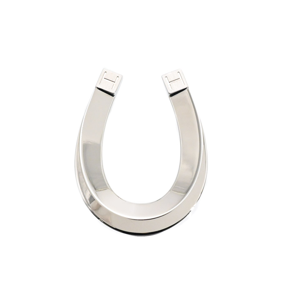 【中古A品】  エルメス ラックマネークリップ   メタル 銀座