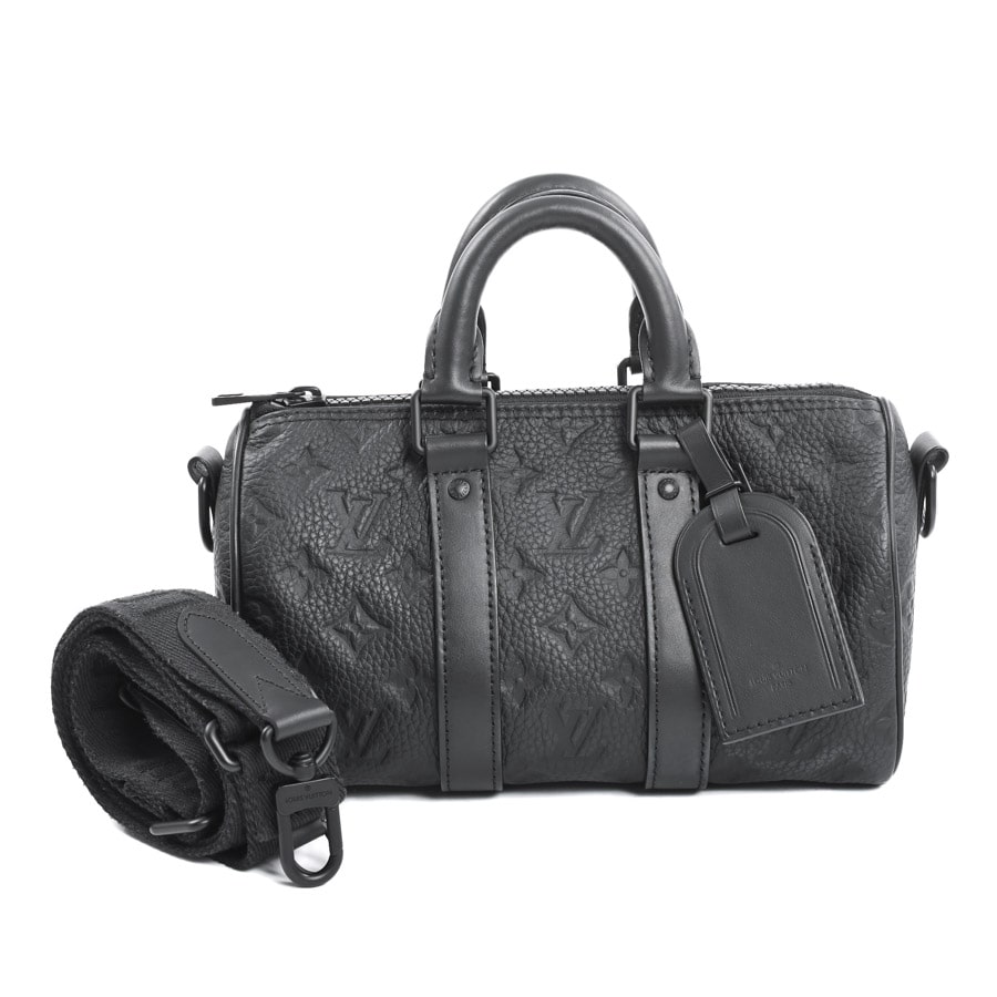【中古A品】  ルイヴィトン キーポルバンドリエール25 トリヨンモノグラム M20900  銀座
